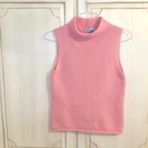 Lilly Pulitzer pink sweater tank size M